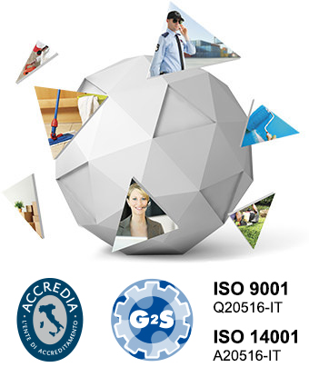 Penta Service è certificata ISO 9001 e ISO 14001